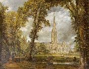 Salisbury Cathedral by John Constable